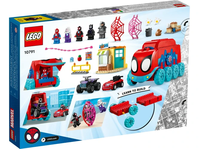 Set construcție Lego Marvel Team Spidey's Mobile Headquarters, 325 elemente cumpăra în Chișinau