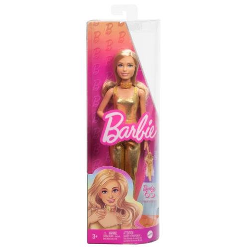 Păpușă Barbie în salopetă aurie, 30 cm cumpăra în Chișinau