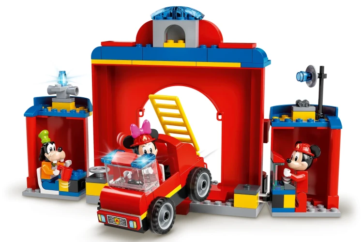 Set construcție LEGO Disney Mickey & Friends Fire Truck & Station, 144 elemente cumpăra în Chișinau