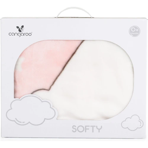 Пледик Moni Softy Sweet Hugs Pink, 110x80 см купить в Кишиневе