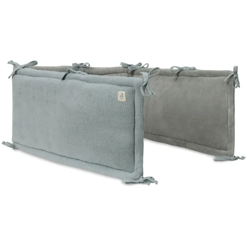 Бортики в кроватку Jollein Cosy Knit Sea Green (1 шт.), 180x30 см купить в Кишиневе