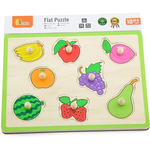 Puzzle Viga Fructe, 8 elemente cumpăra în Chișinau