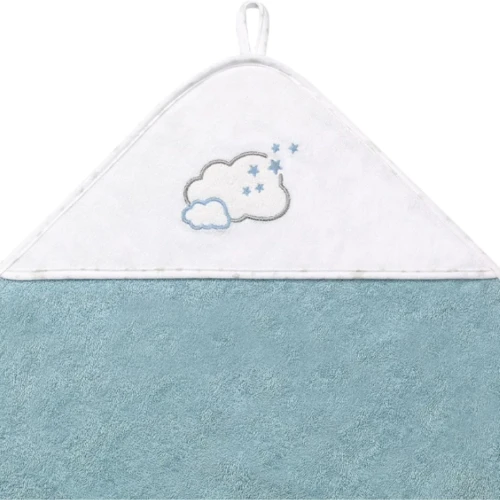 Prosop de baie BabyOno Cloud Blue, 76x76 cm cumpăra în Chișinau