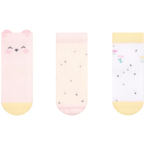 Ciorapei KikkaBoo cu urechi 3D Hedge-hugs, 3 buc. (24-36L) cumpăra în Chișinau