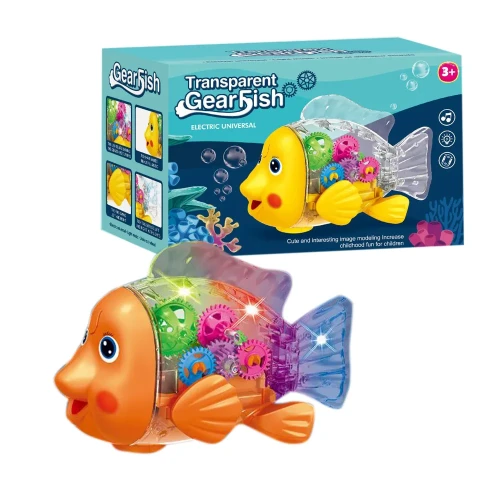 Jucărie interactivă Epid Transparent Gear Fish cumpăra în Chișinau