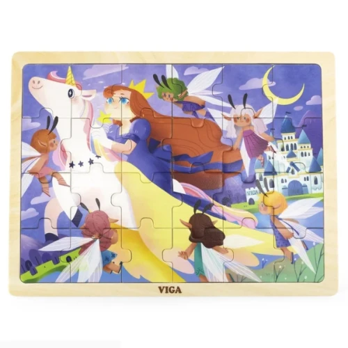 Puzzle din lemn Viga Fairy Tale, 24 elemente cumpăra în Chișinau
