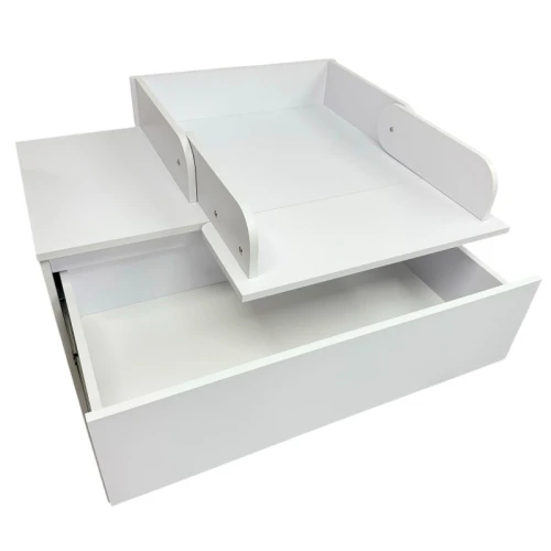 Комод-пеленальный столик Eucalyptus Giovanni90 (3 ящиков) PAL White купить в Кишиневе