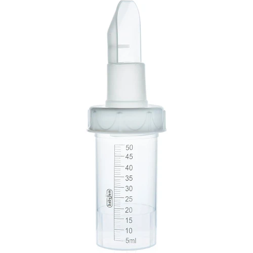 Lingurita cu rezervor pentru bebelusi BabyJem White, 50 ml cumpăra în Chișinau