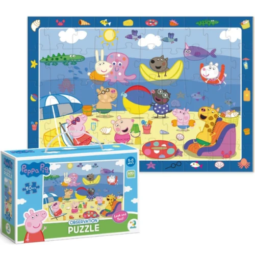 Puzzle Dodo Vacanța de vară, seria Peppa Pig, 50 elemente cumpăra în Chișinau