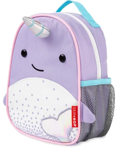 Rucsac pentru copii cu centură de siguranță Skip Hop Zoo Whale, 19x8x23 cm cumpăra în Chișinau