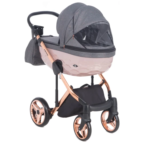 Коляска 2 в 1 Adamex Chantal Star Grey Rose Gold купить в Кишиневе