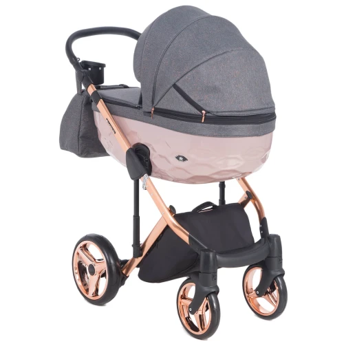 Коляска 2 в 1 Adamex Chantal Star Grey Rose Gold купить в Кишиневе