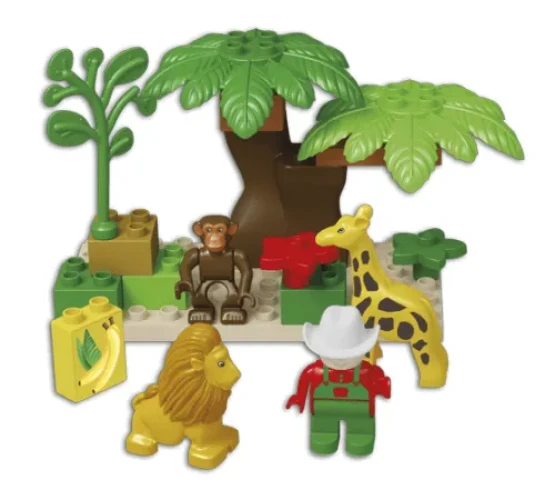 Set construcție Androni Giocattoli UnicoPlus Safari, 18 elemente cumpăra în Chișinau