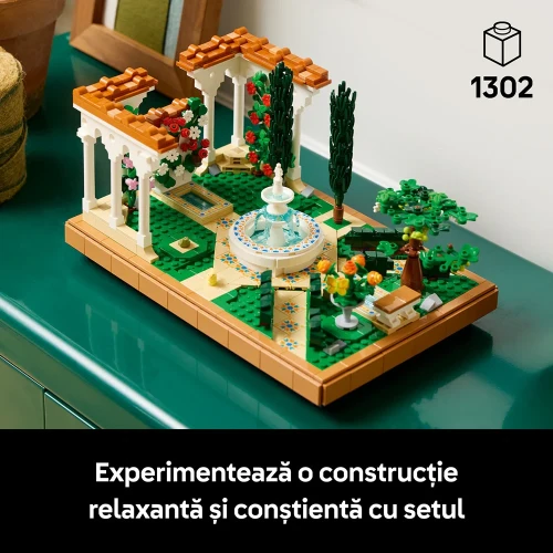 Конструкторы Lego Icons Fountain Garden, 1302 элемента купить в Кишиневе