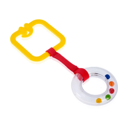 Погремушка BabyJem Rattle Ring Square Yellow купить в Кишиневе
