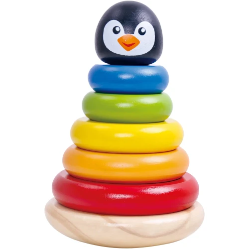 Пирамидка Tooky Toy Пингвин купить в Кишиневе