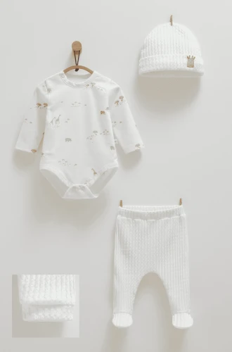 Set din 3 piese Caramell Safari Time Ivory (6-9L) cumpăra în Chișinau