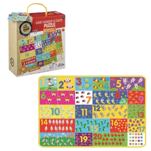 Puzzle 3D Toys Outlet Number Activity, 30 elemente cumpăra în Chișinau