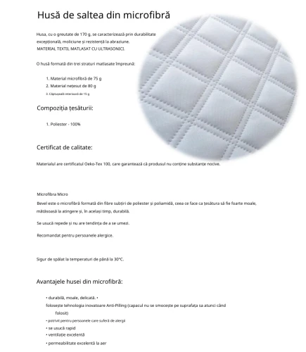 Матрас детский Eucalyptus Latex Cocos 190x80x13 см купить в Кишиневе