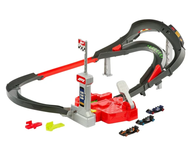 Set construcție Hot Wheels Formula 1: Pistă de curse sprint cu 3 mașinuțe 1:64 cumpăra în Chișinau