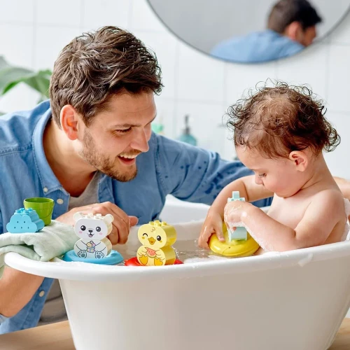 Set construcție Lego Duplo Bath Time Fun: Floating Animal Train 10965, 14 elemente cumpăra în Chișinau