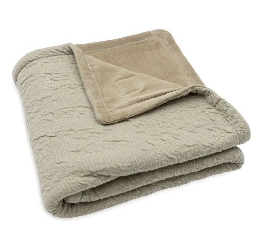 Păturică Jollein Soft Waves Olive Green, 75x100 cm cumpăra în Chișinau