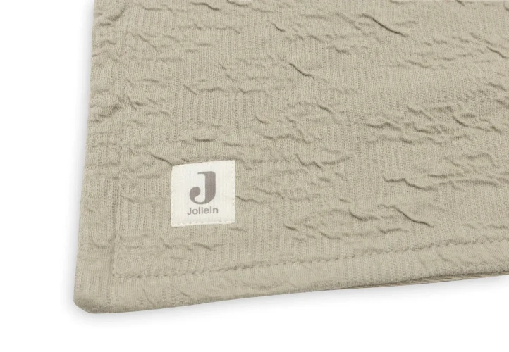 Păturică Jollein Soft Waves Olive Green, 75x100 cm cumpăra în Chișinau