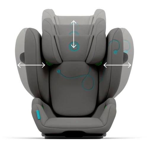 Scaun auto 100-150 cm (i-Size) Isofix Cybex Solution G i-Fix Soho Grey cumpăra în Chișinau