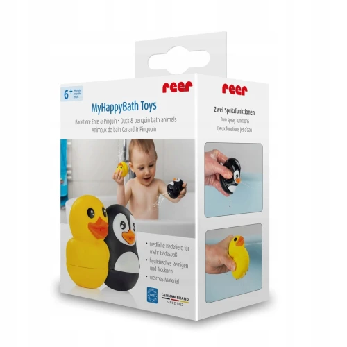 Jucărie pentru baie Reer Duck & Pinguin, 2 buc. cumpăra în Chișinau