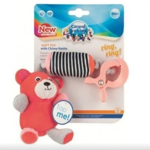 Игрушка для кроватки и коляски Canpol babies Мишки коралловый купить в Кишиневе
