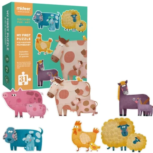 Puzzle Mideer Mom&Baby, 31 elemente cumpăra în Chișinau