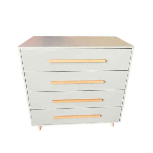 Комод-пеленальный столик Eucalyptus Napoli90 (4 ящиков) PAL Gray купить в Кишиневе