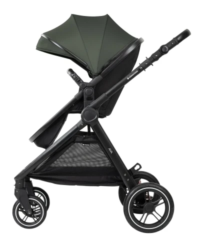 Carucior 3 in 1 KikkaBoo Ava Army Green cumpăra în Chișinau