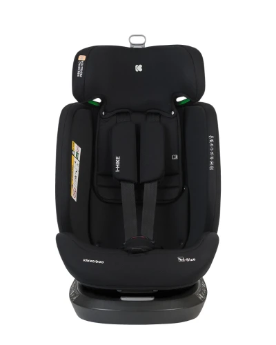 Автокресло 0-36кг (i-Size) Isofix Kikkaboo i-Hike Dark Grey, поворотное 360 купить в Кишиневе