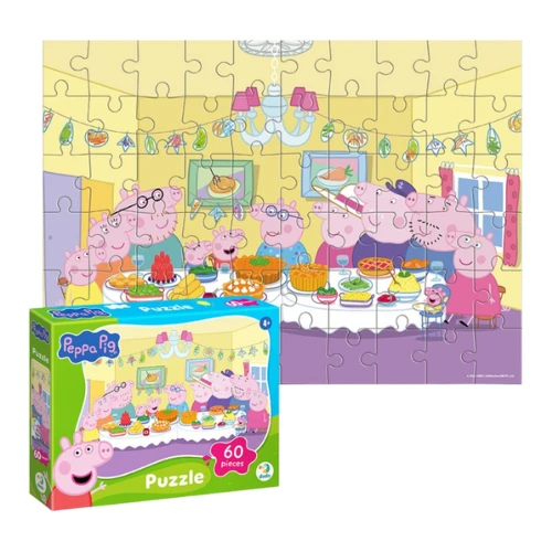 Puzzle Dodo Peppa Pig Familia împreună, 60 elemente cumpăra în Chișinau