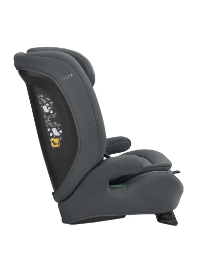 Scaun auto 76-150 cm (i-Size) KikkaBoo i-Flow Grey cumpăra în Chișinau