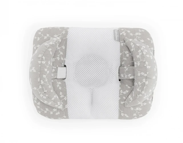 Регулируемая подушка для головы малыша BabyJem Flower Grey купить в Кишиневе