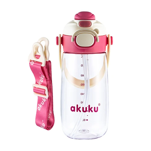 Поильник с трубочкой Akuku Pink (5 лет+), 480 мл купить в Кишиневе
