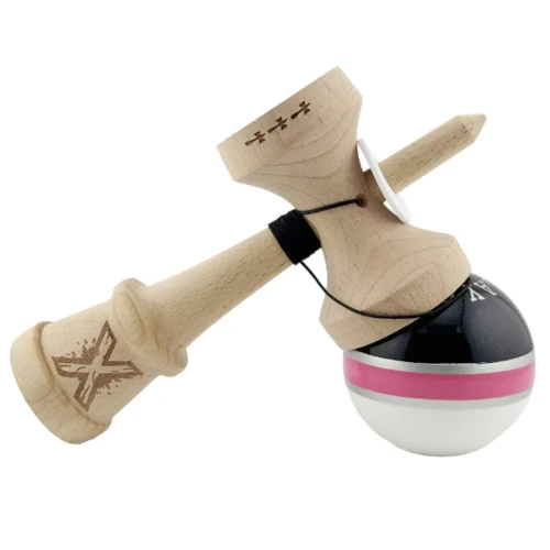 Kendama Essa Toys X Original Royal Spike Flippy White & Black & Pink cumpăra în Chișinau
