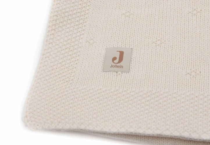 Păturică Jollein Cosy Knit Ivory, 100x150 cm cumpăra în Chișinau