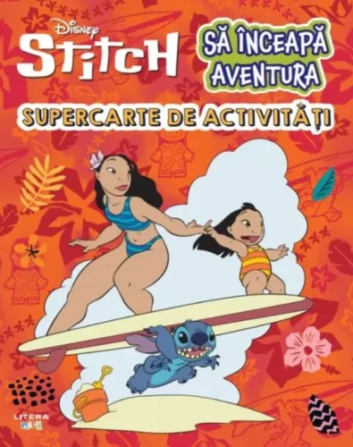 Книга Disney Stitch. Приключения начинаются. Большая книга заданий купить в Кишиневе