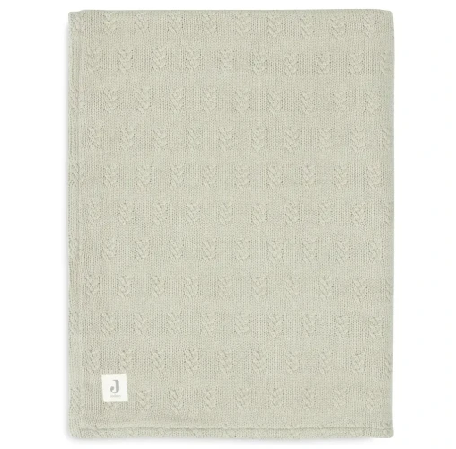 Păturică Jollein Grain Knit Olive Green/Velvet, 75x100 cm cumpăra în Chișinau