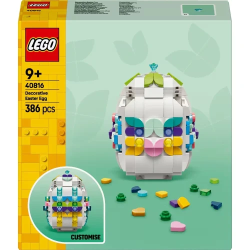 Set construcție Lego Iconic Decorative Easter Egg, 386 elemente cumpăra în Chișinau