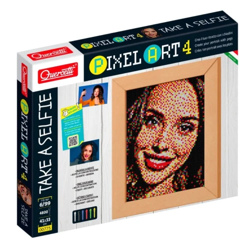 Мозаика Quercetti Pixel Art 4 Take a Selfi, 4800 элементов купить в Кишиневе