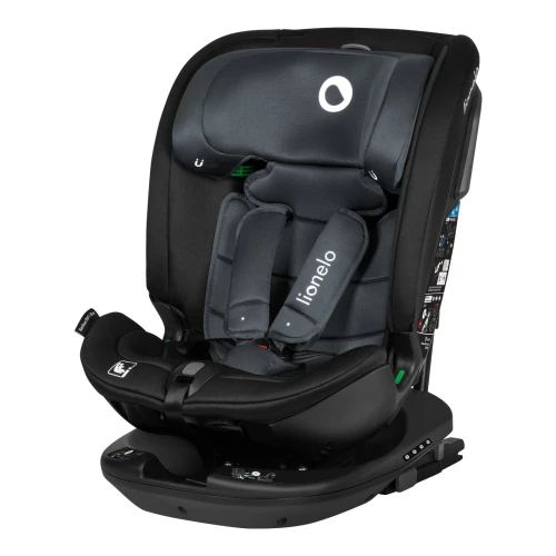 Scaun auto 40-150 cm (i-Size) Isofix Lionelo Bastiaan RWF Grey Stone, rotativ 360 cumpăra în Chișinau