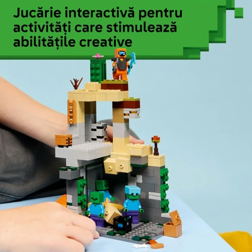 Set construcție Lego Minecraft Zombie Dungeon, 284 elemente cumpăra în Chișinau