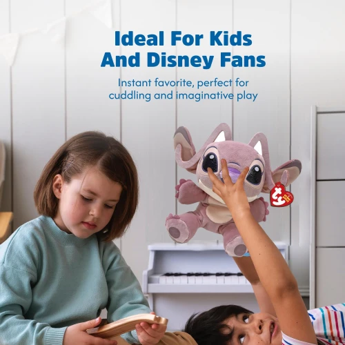 Плюшевая игрушка TY Angel Lilo & Stitch Beanie Babies, 15 см купить в Кишиневе