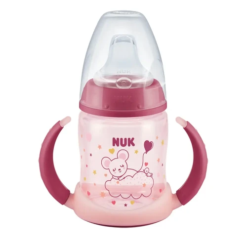 Бутылочка для кормления из полипропилена NUK First Choice Learner Bottle Night в асс., 150 мл купить в Кишиневе