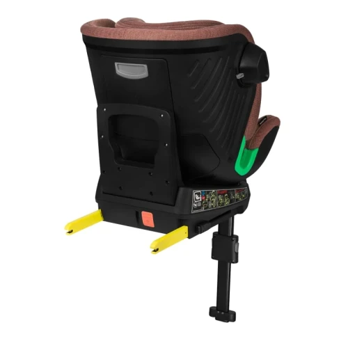 Scaun auto 40-150 cm (I-Size) Isofix Lionelo Harmony Red Brick Bamboo, rotativ 360 cumpăra în Chișinau