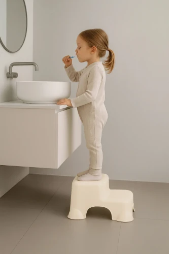 Înălțător baie BabyJem Step Stool Sand Beige cumpăra în Chișinau